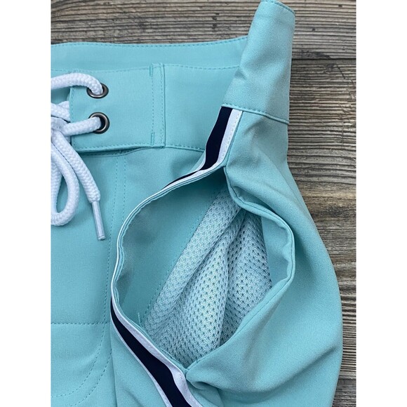 The Normal Brand "Apollo Trunk" Boardshorts Swim Trunks Men's 29 Turquoise Blue - Picture 4 of 11